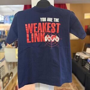 Y2K You Are The Weakest Link TV show t-shirt Small Goodbye!